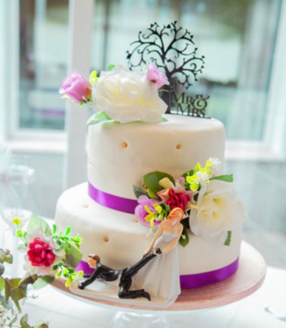 Tarta de boda. 2