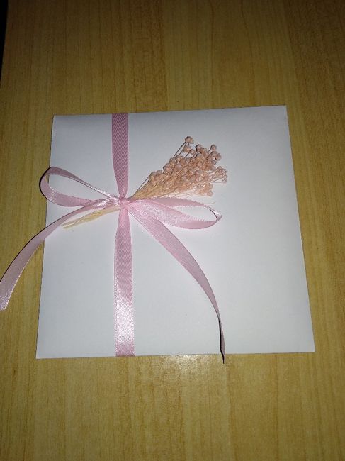 Invitación preparada