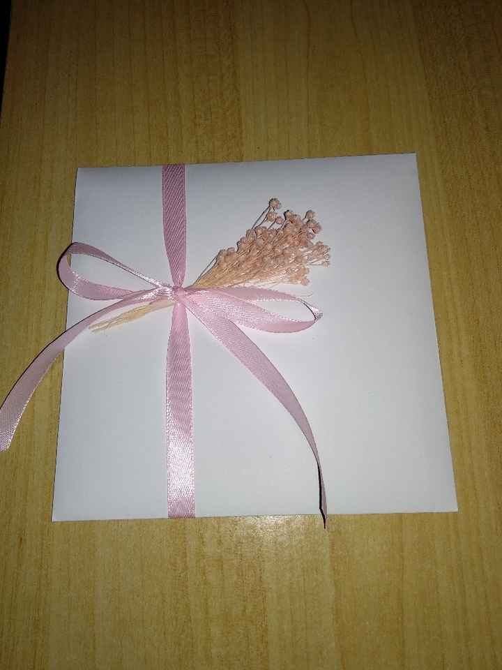 Invitación preparada