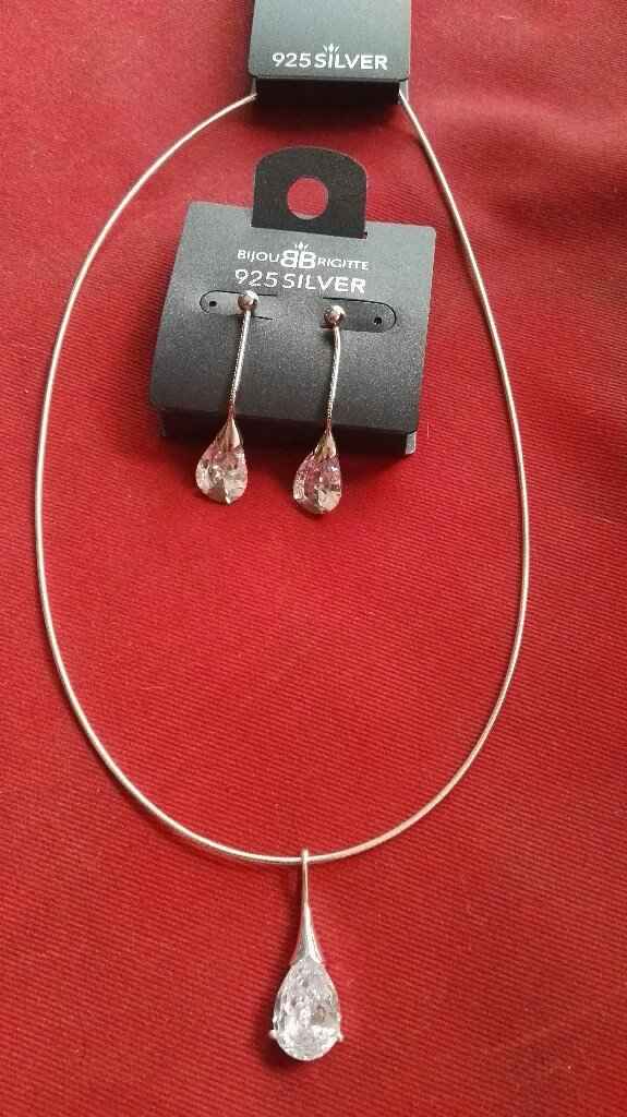 Ya tengo los pendientes y collar!!!regalo de mi futuro marido os gustan? - 1