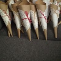 Conos para pétalos terminados - 2