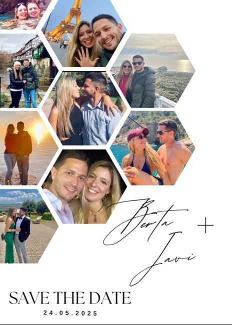 Texto para acompañar a los save the date 1