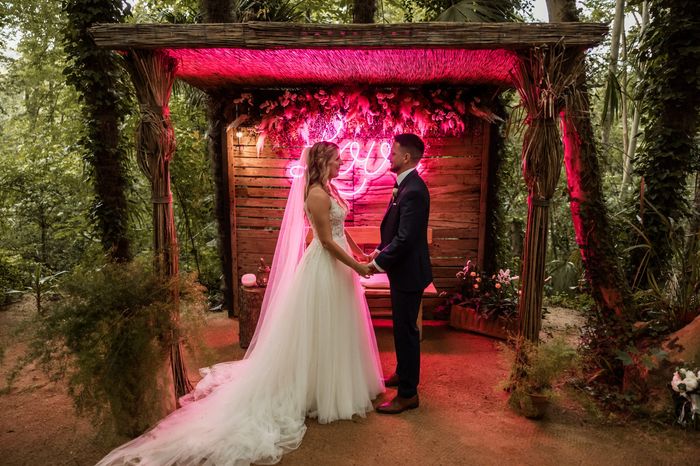 ¡Neones en la boda! ¿Sí o no? 3
