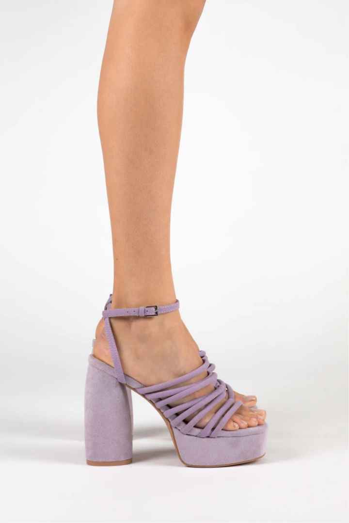 Zapatos lilas - 1