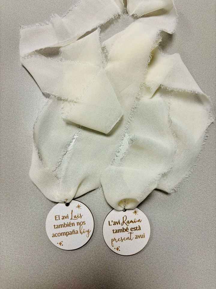 Como recordar a los que no están en la boda💖 - 1