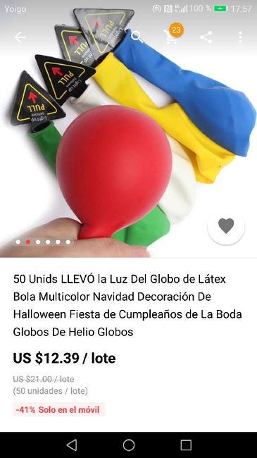  Globos led - 2