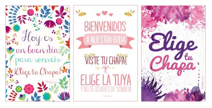 carteles para chapas