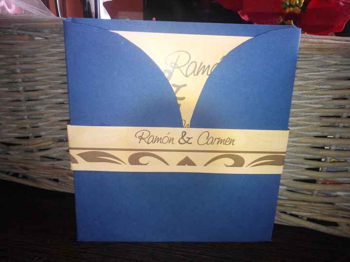 Mis primeras cositas de la boda. invitaciones y detallitos - 4