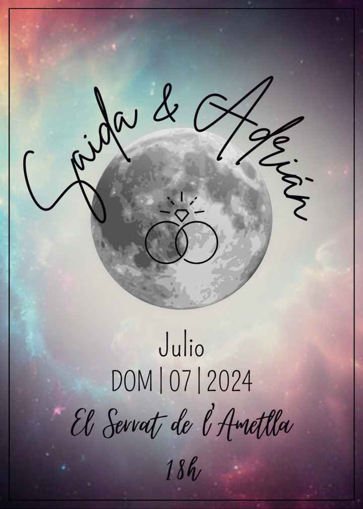 Invitaciones, diseñadas por uno mismo - 1