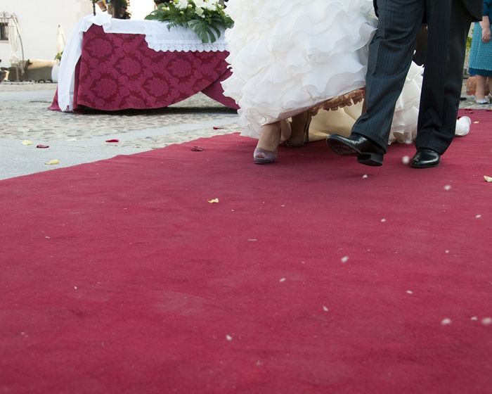 sobre la alfombra roja