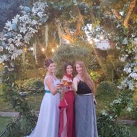 Mi precioso arco y mis preciosas hermana y prima