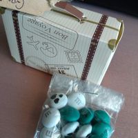 Maleta y M&Ms