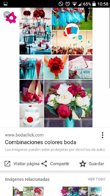 Paleta de colores de una boda - 4