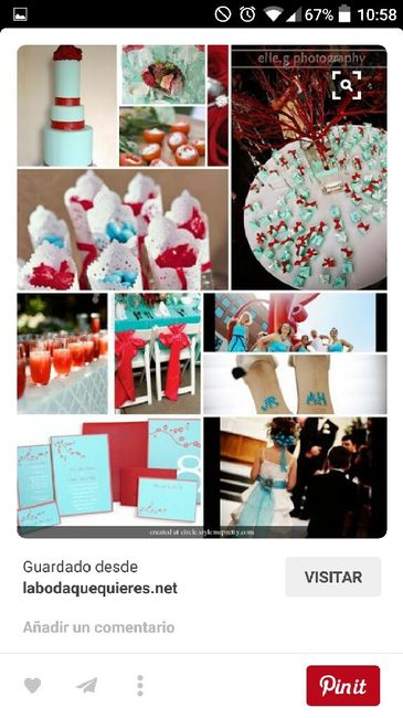 Paleta de colores de una boda - 7