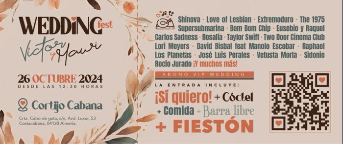 Las invitaciones de nuestra boda: el Wedding Fest 1