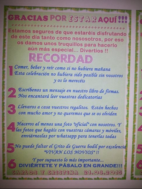 Tarjetas de agradecimiento. - 1