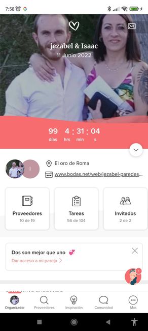 Esto ya va viento en popa.... cuenta atras que Nerviooooos!!! 😍😍 2