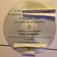 Disco detrás