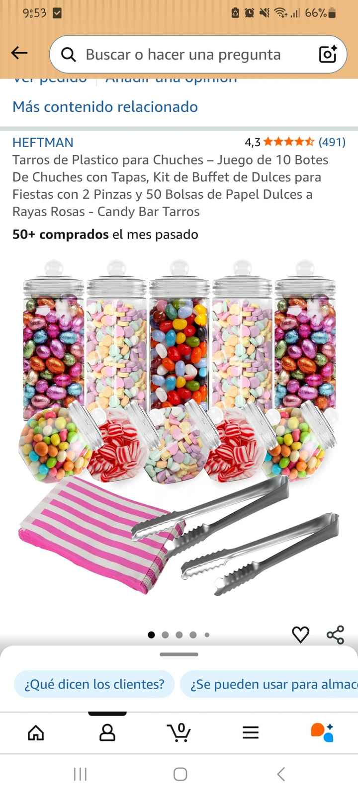 Tarros candy bar - 1