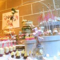 Os atrevéis a poner Mesas para tartas,dulces,cup cakes...rosas - 3
