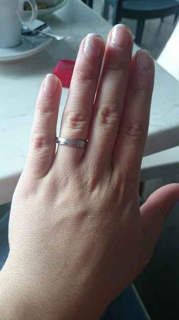 Nuestro ppsible anillo :-).  - 1
