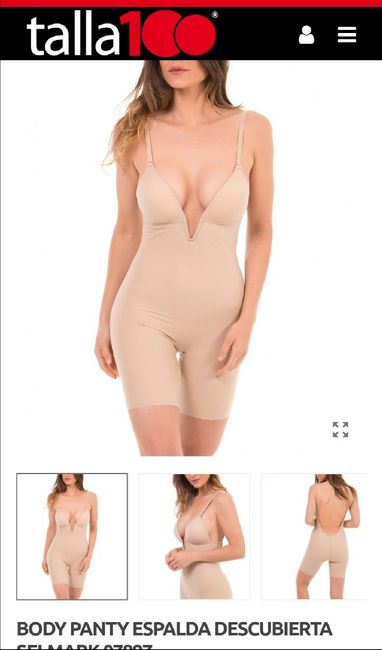 ropa interior para este vestido - 1