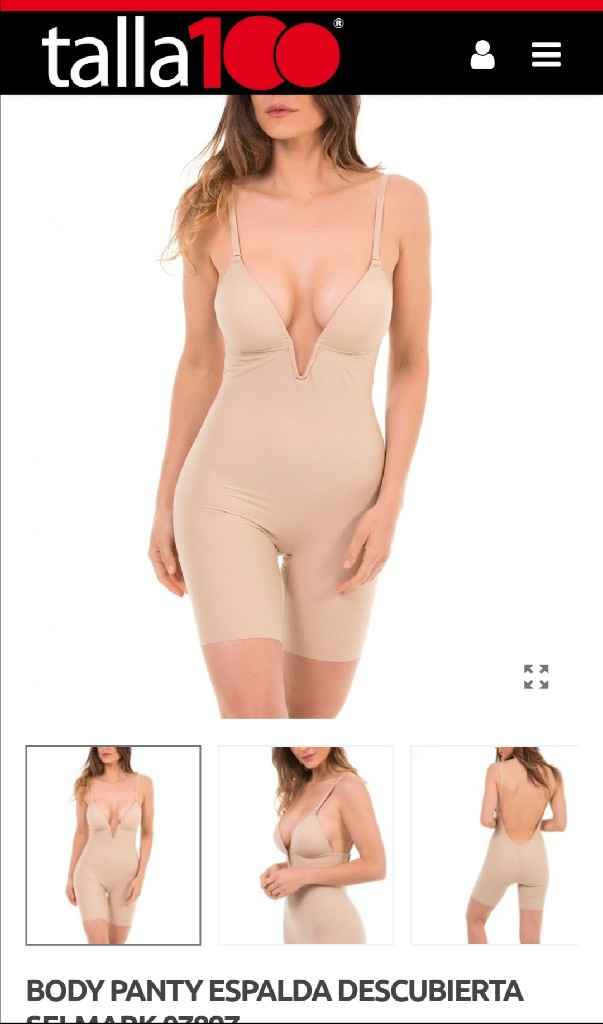 ropa interior para este vestido - 1