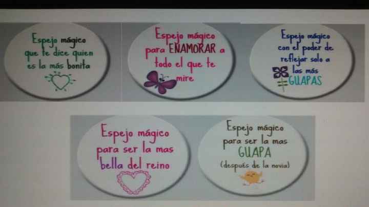 Espejos detalle preciosos! originales! - 1