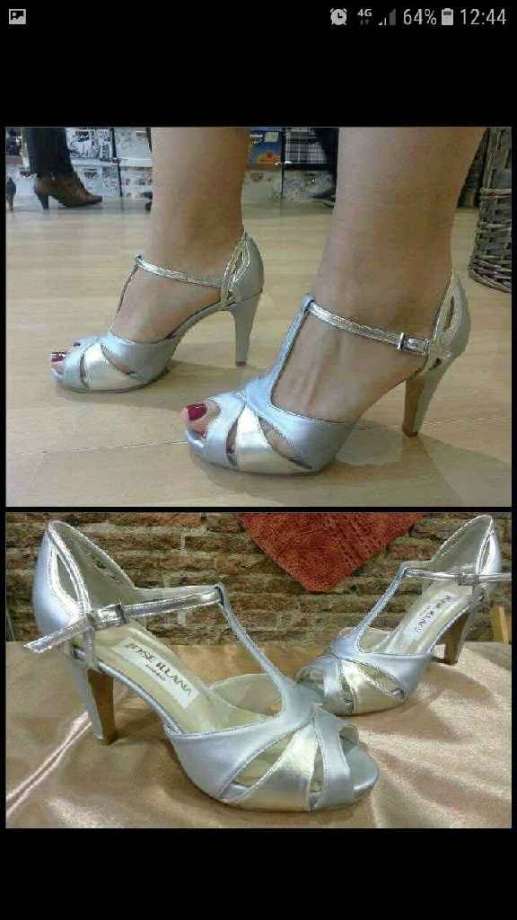 Primera prueba vestido y duda color zapatos - 2