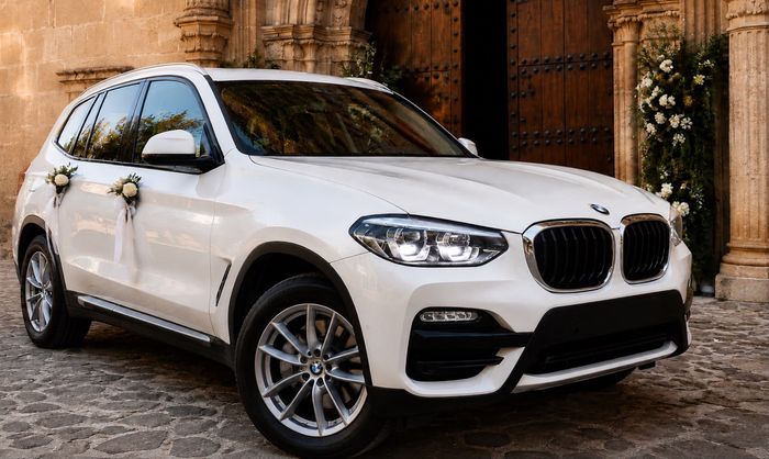 Elegante bmw X3 blanco 1