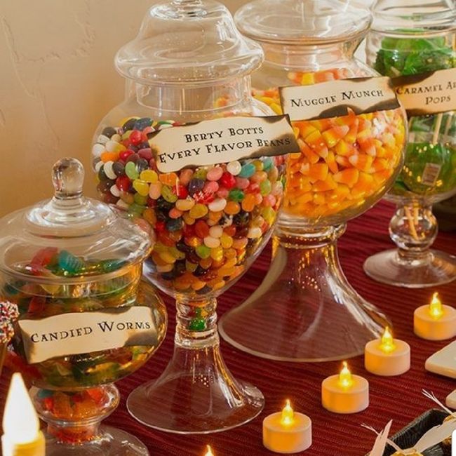 Mesa de chuches de Harry Potter 3