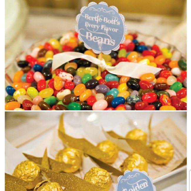 Mesa de chuches de Harry Potter 5