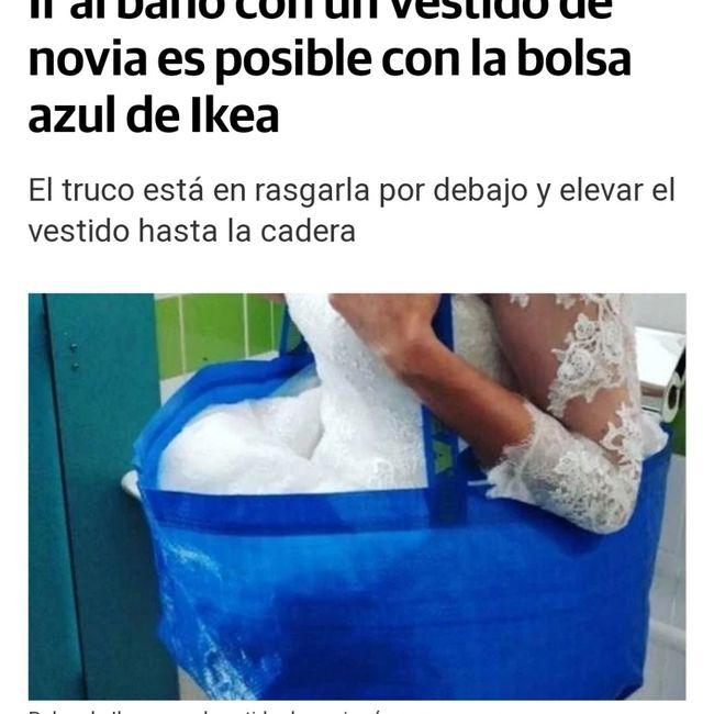 Dilema existencial día B. Lo del baño qué? 1