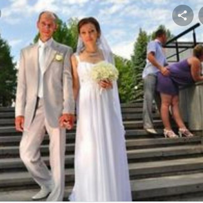 Las peores fotos de boda 😥 1