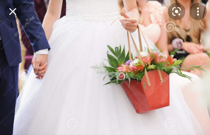 Alternativa al ramo: cesta de novia 9