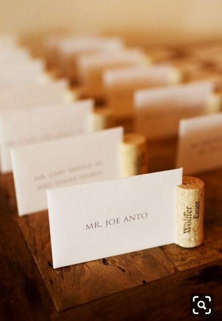 Inspiración: seating plan con papel 8