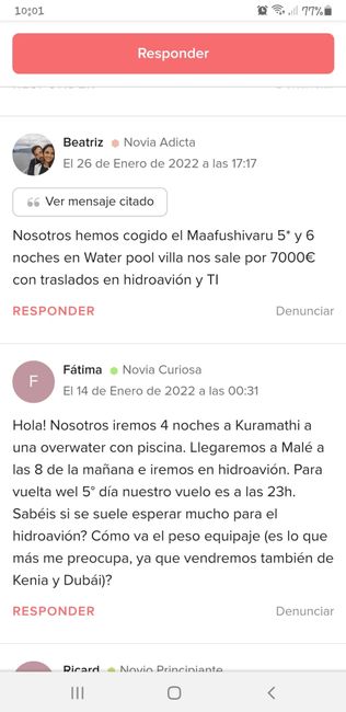 Precio viaje de novios 2