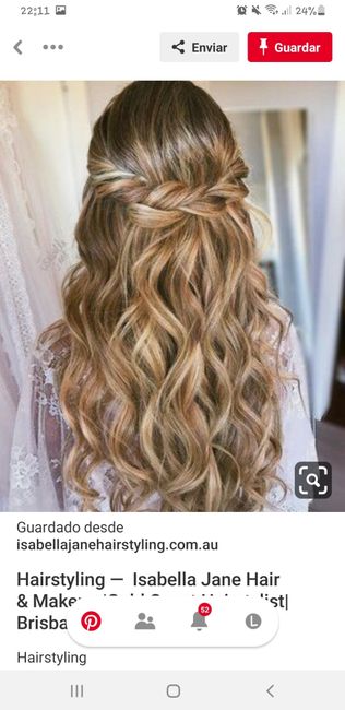 Pelo semirecogido o suelto 10
