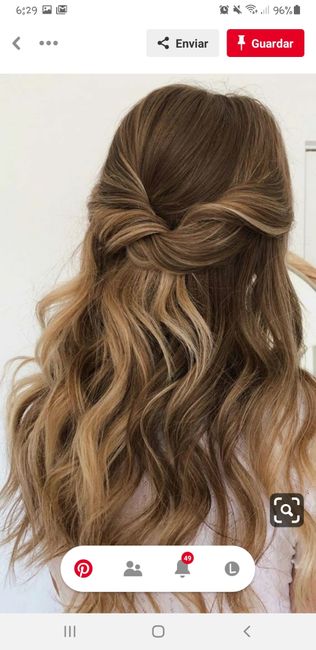 Pelo semirecogido o suelto 16