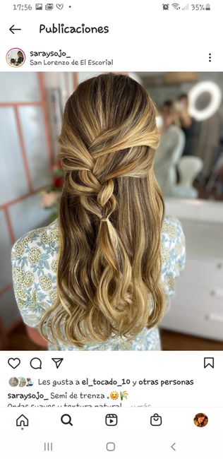 Pelo semirecogido o suelto 19