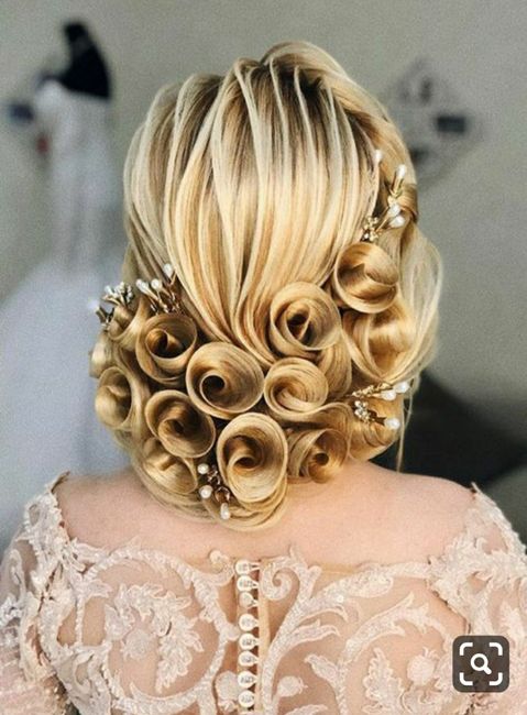 "Flores Peinadas" 🌸 Inspiración de boda 16