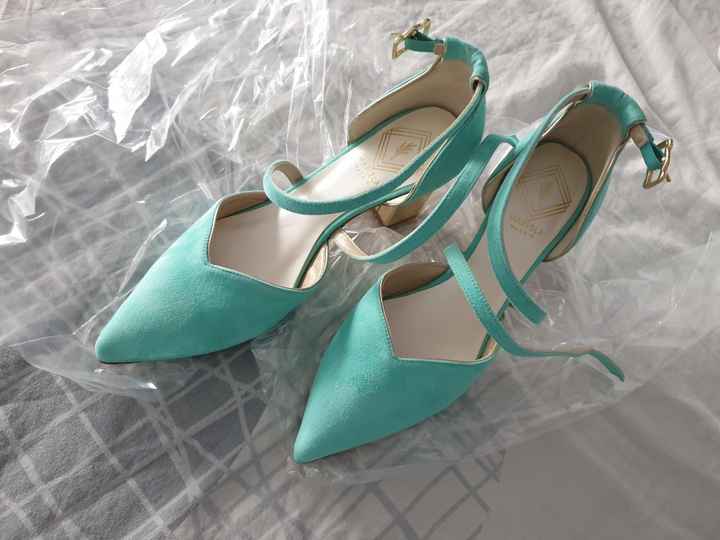 Zapatos novia en color - 1