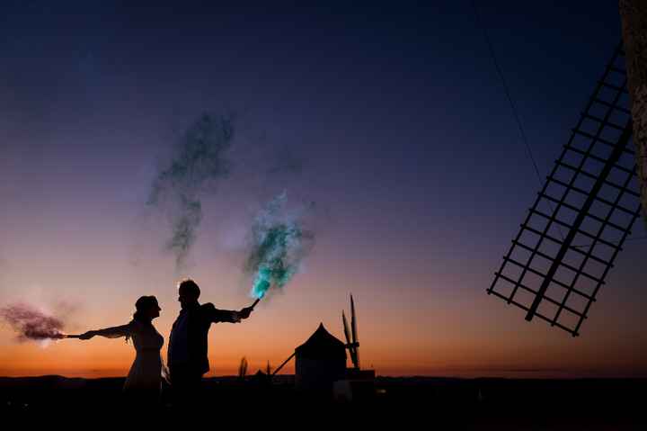 Bengalas de humo - 1
