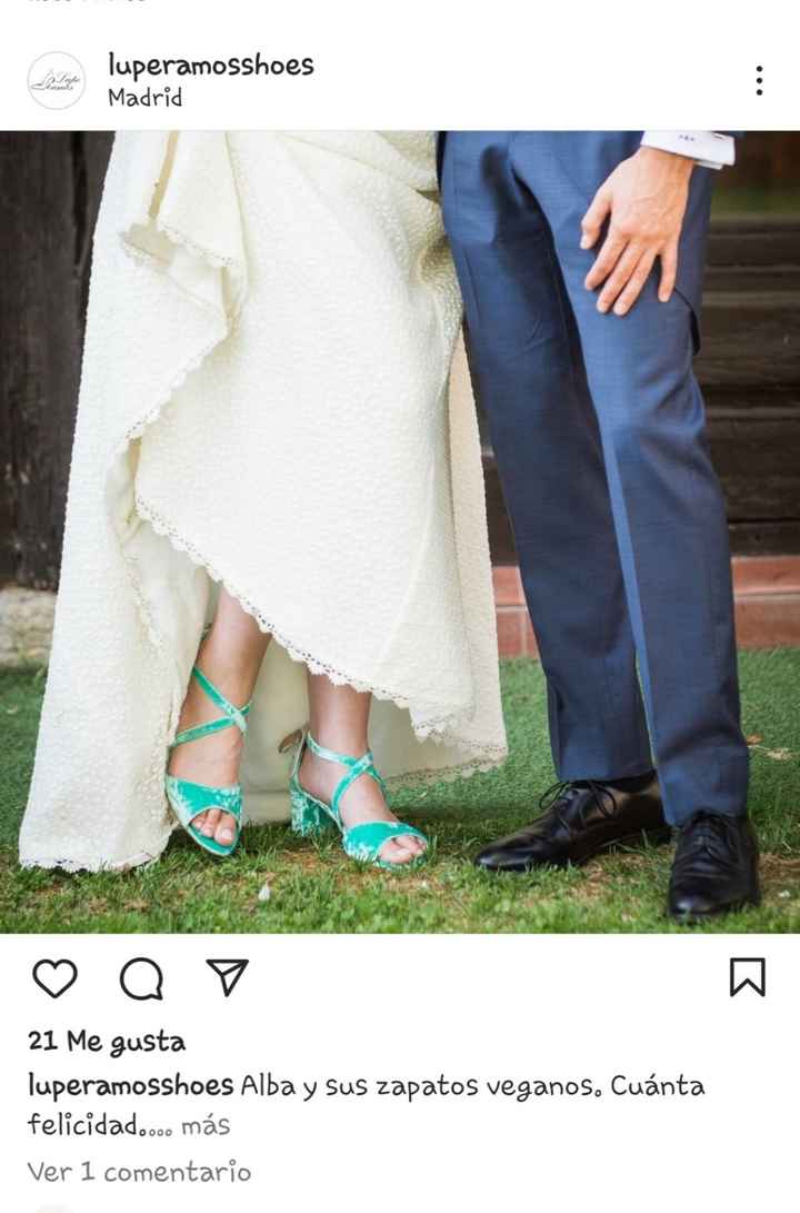 Zapatos para novia en Valencia (veganos) - 1