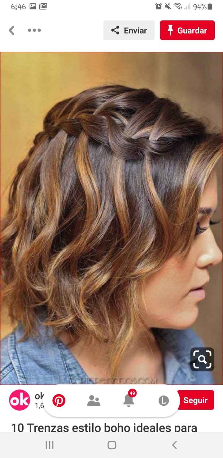 Pelo semirecogido o suelto - 11