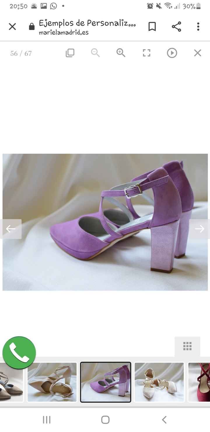 Color de zapatos morado clarito o morado oscuro?? - 3