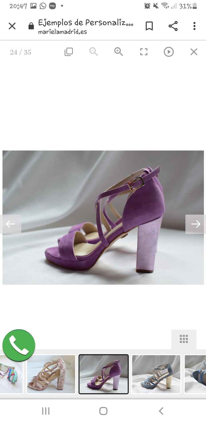 Color de zapatos morado clarito o morado oscuro?? - 4