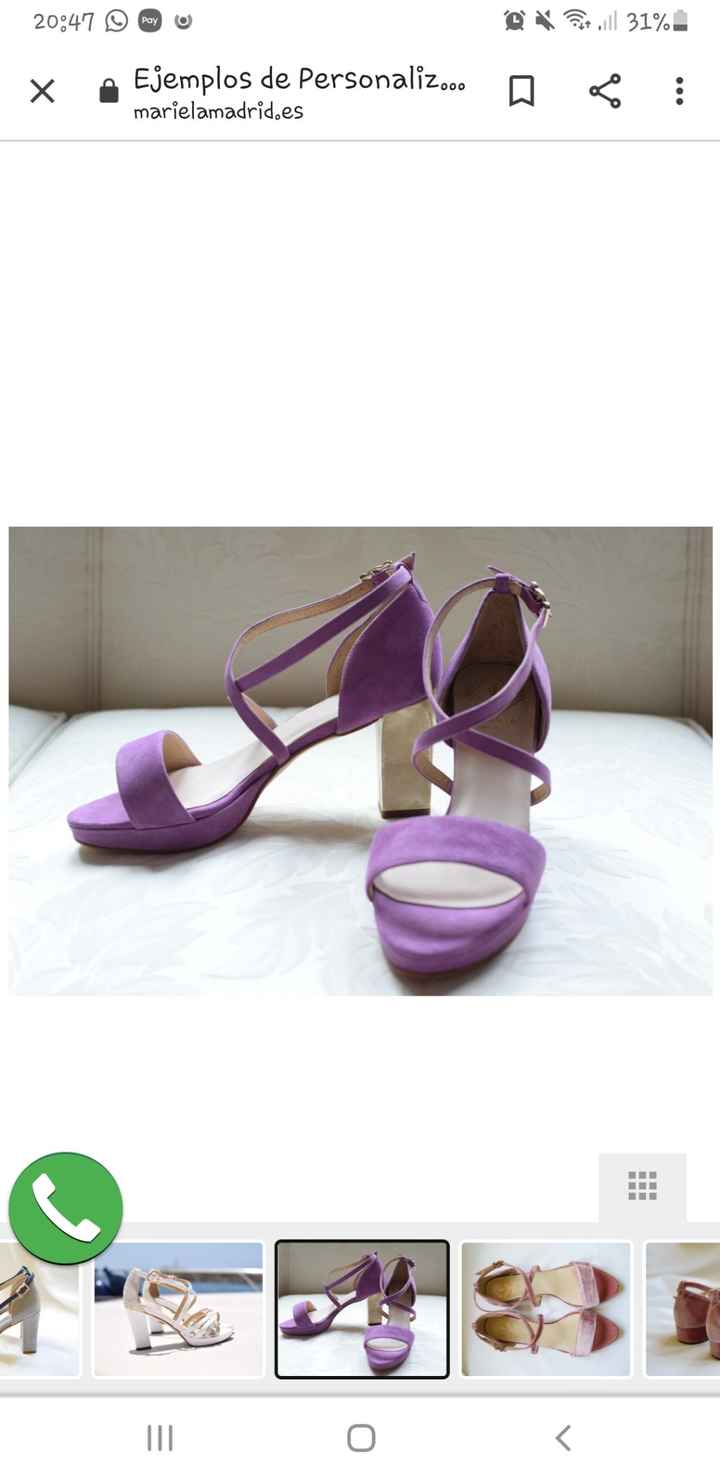 Color de zapatos morado clarito o morado oscuro?? - 5