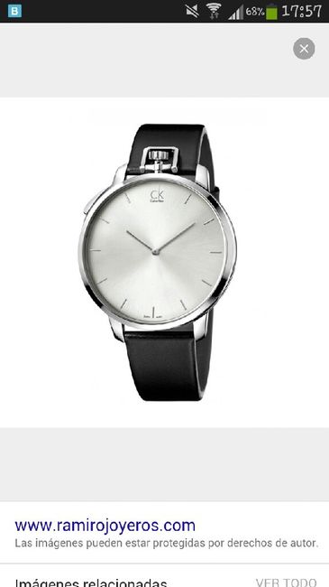Regalo para el novio: el reloj - 1