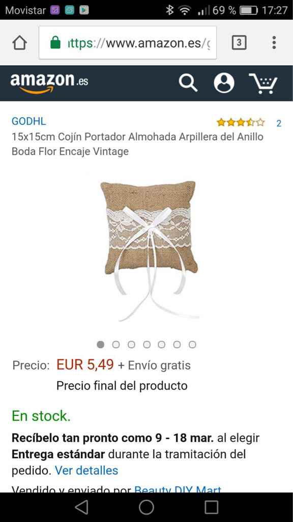 Cajitas para alianza estilo vintage? - 1